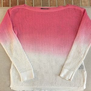 Lauren Ralph Lauren Ombré knit sweater.